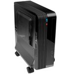 Soporte para ordenador PC metálico con ruedas de color negro de 95 a 230 mm - AC00400 - 03