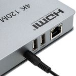 Extensor KVM de 4K HDMI USB IR a través de Ethernet hasta 120m emisor y receptor - HN03100 - 07
