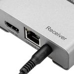 Extensor HDMI 2.0 con infrarrojos prolongador 60m 4k FullHD 1080p a través de cable ethernet Cat.5e Cat.6 - HB06100 - 05