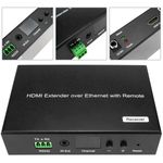 Extensor HDMI 1080p a través de cable ethernet Cat.5e Cat.6 120m - Receptor Control remoto H.264 - HB03000 - 02