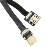 Cable vídeo HDMI plano FPV 20 cm A-macho a A-hembra - HG08200 - 06