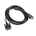 Cable Lanberg CA-DVID-10CC-0030-BK DVI-D 24+1 macho a DVI-D macho dual link 3 m negro - DV10200 - 02