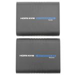 Extensor de KVM teclado ratón audio vídeo HDMI a través de red ethernet LAN Tx y Rx - HN00500 - 03