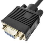 Cable duplicador pasivo tipo Y de 1 VGA a 2 VGA de 30cm - VS09100 - 08
