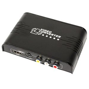 Conversor de vídeo compuesto CVBS y SVHS a HDMI con audio estéreo
