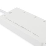Adaptador de miniDisplayPort a VGA audio HDMI DVI blanco - YP07000 - 05