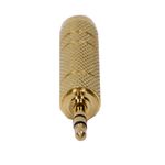 Adaptador audio estéreo TRS jack-6.3mm-hembra a minijack-3.5mm-macho - AY02500 - 05