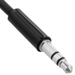 Cable audio estéreo minijack 3.5 macho macho 1m rizado flexible - TV07900 - 02