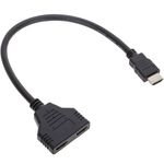 Cable duplicador pasivo de 1 HDMI a 2 HDMI - HD08600 - 02