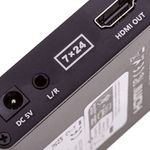 Extensor HDMI teclado y ratón Prolongador 4K UHD 1080p FullHD a través de cable de red Cat.6 Cat.6A Cat.7 hasta 70m - HB02200 - 08