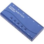 Selector matricial HDMI con audio de 5 entradas 1 salida y con control remoto - HL04000 - 03