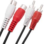 Cable Audio Stereo 1.5m (2xRCA-M/H) - VC03100 - 06