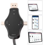 Cable conversor adaptador 4K de DisplayPort Mini DisplayPort y USB-C a HDMI 1.8 m - HC08900 - 02