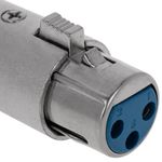 Adaptador de audio XLR de 3 pines hembra a TRS jack 6.3mm macho - XO05200 - 04