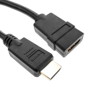 Cable HDMI 1.4 tipo A de macho a hembra de 2m