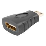 Adaptador de Lanberg mini HDMI-C macho a HDMI hembra - HD13900 - 01