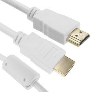 Cable HDMI 2.0 con conector tipo A macho a conector tipo A macho Ultra HD 4K de 5m blanco