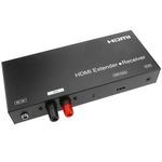 Extensor HDMI Prolongador FullHD 1080p a través de cable 2 hilos a 3800m. Módulo Receptor - HB02400 - 01