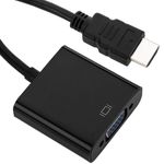 Conversor adaptador HDMI a VGA con audio minijack 10cm - HC07900 - 01
