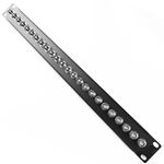 Patch panel de 24 puertos BNC hembra para rack 19" - RX09200 - 02