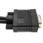 Cable duplicador pasivo tipo Y de 1 VGA a 2 VGA de 30cm - VS09100 - 04