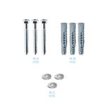 Soporte de pared inclinable para pantalla de 32” - 55” VESA 200x200, 300x300, 400x200 y 400x400 mm - OU11100 - 09