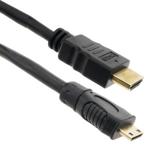 Cable HDMI de tipo A macho a C macho de 1 m