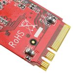 Módulo Fast PCIe M.2 NGFF (clave A-E) a GigaLAN 1000Base-T Ethernet - MS04800 - 09