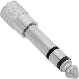 Adaptador audio estéreo jack 6.3mm macho a minijack 3.5mm hembra