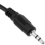 Adaptador Audio Estéreo Jack 3.5mm M a 2 Jacks 3.5mm H Mono 15cm - AY03000 - 04