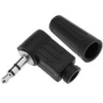 Conector jack de 3,5 mm stereo macho acodado - AY09300 - 02
