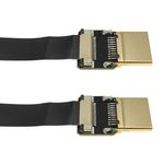 Cable vídeo HDMI plano FPV 50 cm A-macho a A-macho - HG08100 - 03