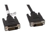 Cable Lanberg CA-DVID-10CC-0018-BK DVI-D 24+1 macho a DVI-D macho dual link 1.8 m negro - DV10100 - 01