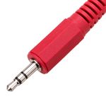Adaptador de audio OMTP para auricular y micrófono Minijack 3.5mm Hembra a 2x Minijack 3.5mm Macho - AW01300 - 08