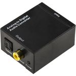 Conversor de audio analógico a digital con 2xRCA a toslink y coaxial - VD04800 - 01