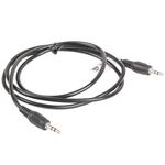 Cable estéreo de 1.2 m de Lanberg con un conector macho Jack 3.5 mm a conector macho Jack 3.5 mm - VC10400 - 02