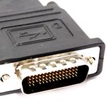 Cable duplicador DMS59-macho a 2X DVI-I-hembra de 15cm - VP02300 - 02