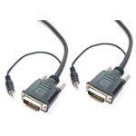 Super cable DVI-D con jack de audio de 3,5 mm macho macho de 7 m - VZ01400 - 01