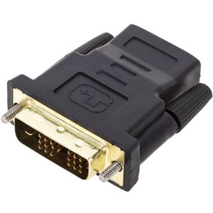 Adaptador HDMI de tipo HDMI-A hembra a DVI-D macho