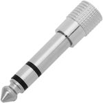 Adaptador audio estéreo jack 6.3mm macho a minijack 3.5mm hembra - AY02600 - 07