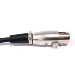 Cable de audio micrófono XLR 3-pin macho a hembra de 3m - AX00300 - 05