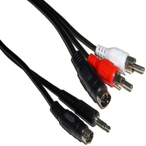 Categoría Cable audio/vídeo jack/RCA SVHS