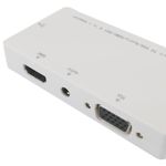 Adaptador de miniDisplayPort a VGA audio HDMI DVI blanco - YP07000 - 03