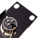 Patch panel rack19 12-port XLR3-hembra 1U - XQ02300 - 03