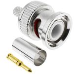Conector de cable coaxial BNC macho (RG58) - RC00400 - 01