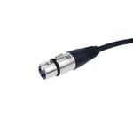 Cable de audio micrófono XLR 3pin hembra a RCA macho de 2m - AX02200 - 02