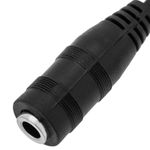 Adaptador de audio estéreo duplicador minijack 3.5mm macho a 2 minijack 3.5mm hembra 10cm - AY03800 - 08