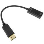 Cable adaptador de vídeo 4K 10cm de DisplayPort DP macho a HDMI hembra 1080p FullHD 2K 4K - YP04700 - 06