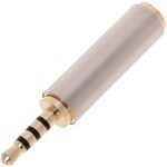 Adaptador audio 4pin jack 3.5mm hembra a jack 2.5mm macho - AY05000 - 01