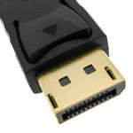 Cable adaptador de vídeo 4K 10cm de DisplayPort DP macho a HDMI hembra 1080p FullHD 2K 4K - YP04700 - 03